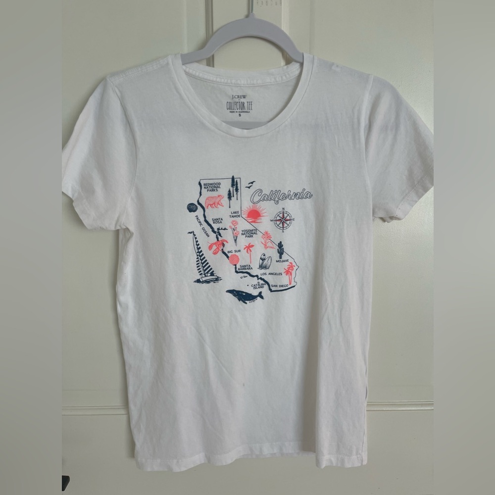 J.Crew California collectors Tee.